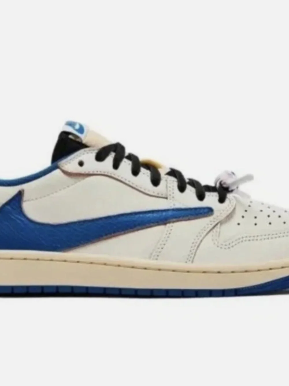 Jordan 1 Retro Low OG SP Fragment x Travis Scott Sail Military Blue